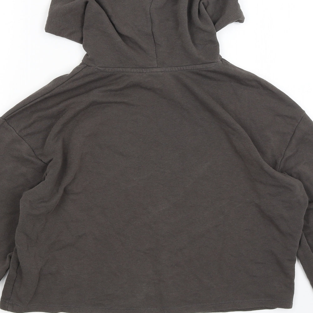 Divided Womens Grey   Pullover Hoodie Size S  - MTV