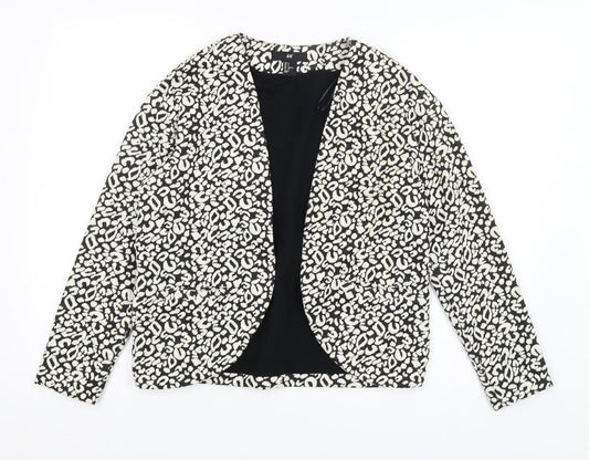 Womens UK Size S H&M Black Jacket