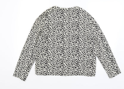 Womens UK Size S H&M Black Jacket