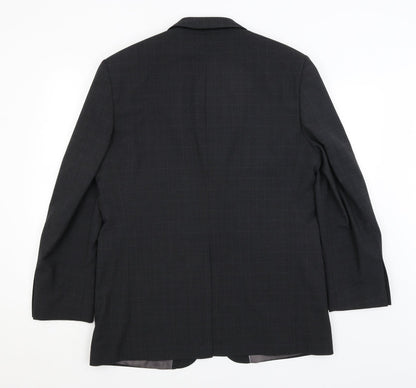 Mens UK Size L M&S Regular Grey Suit Jacket