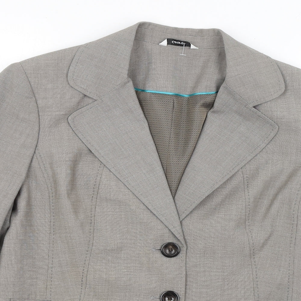 George Womens Grey   Jacket Blazer Size 14