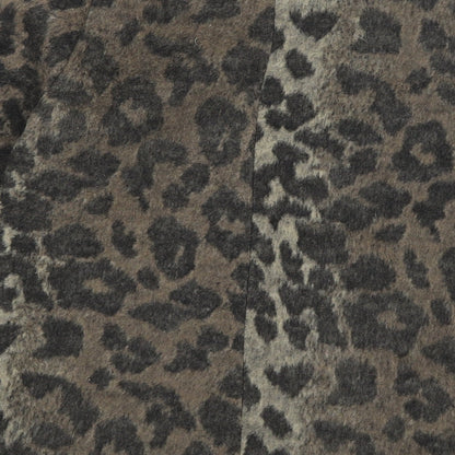 Matalan Girls Brown Animal Print  Overcoat Coat Size 8 Years