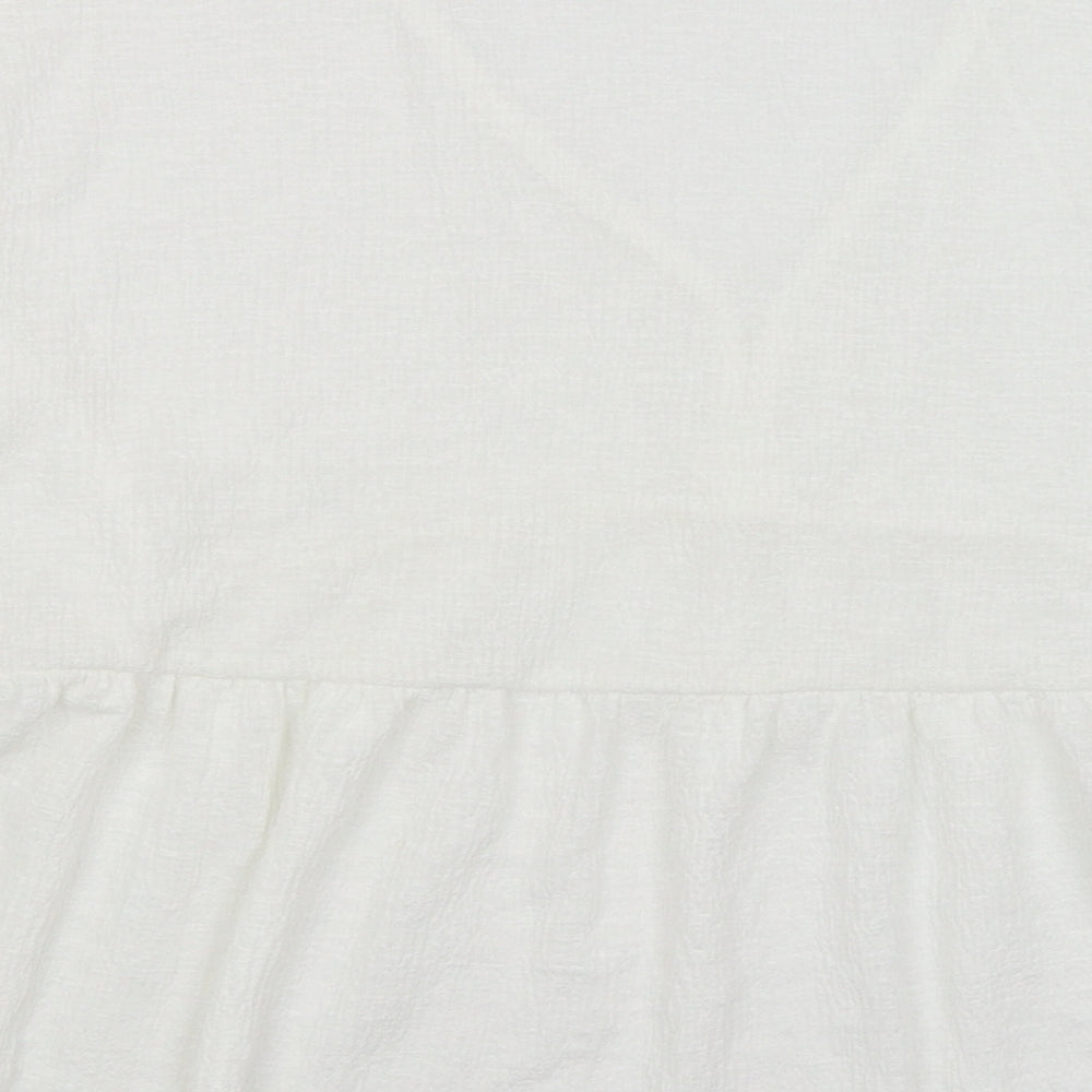 Primark Womens White   Basic Blouse Size L