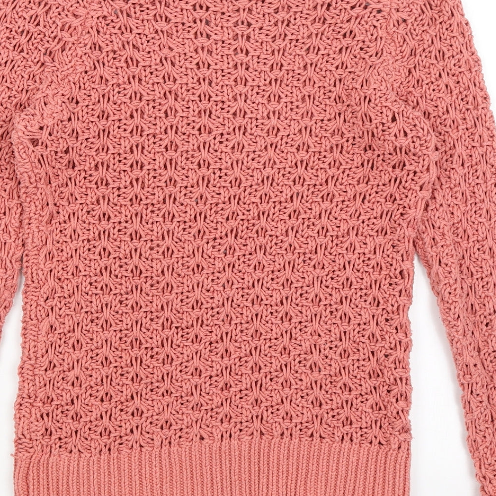 Womens UK Size S NEXT Pink Pullover Jumper