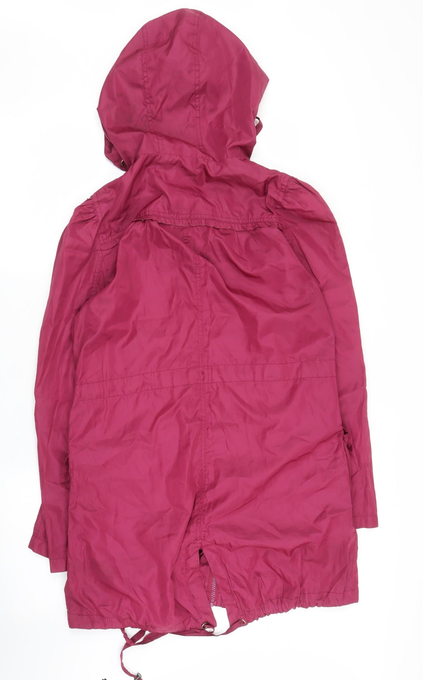New Look Womens Purple   Parka Coat Size M