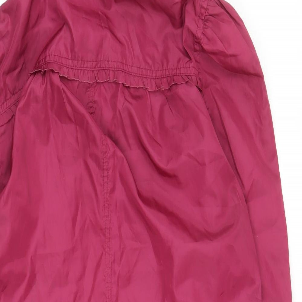 New Look Womens Purple   Parka Coat Size M