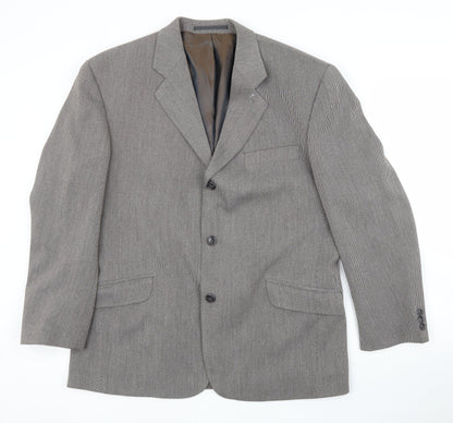 Mens UK Size 42 Burtons Regular Grey Suit Jacket