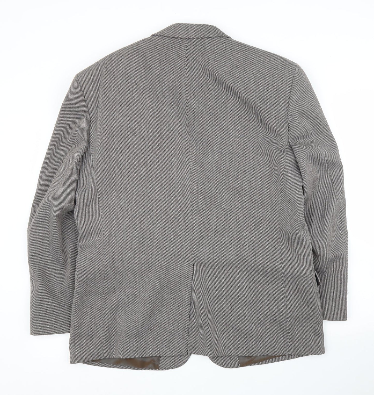 Mens UK Size 42 Burtons Regular Grey Suit Jacket