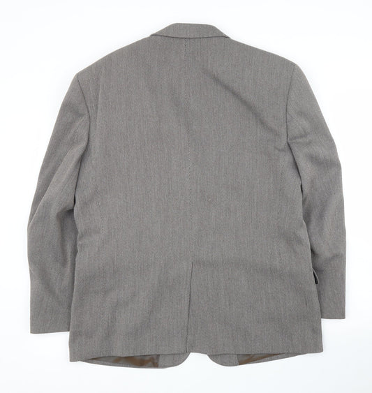 Mens UK Size 42 Burtons Regular Grey Suit Jacket