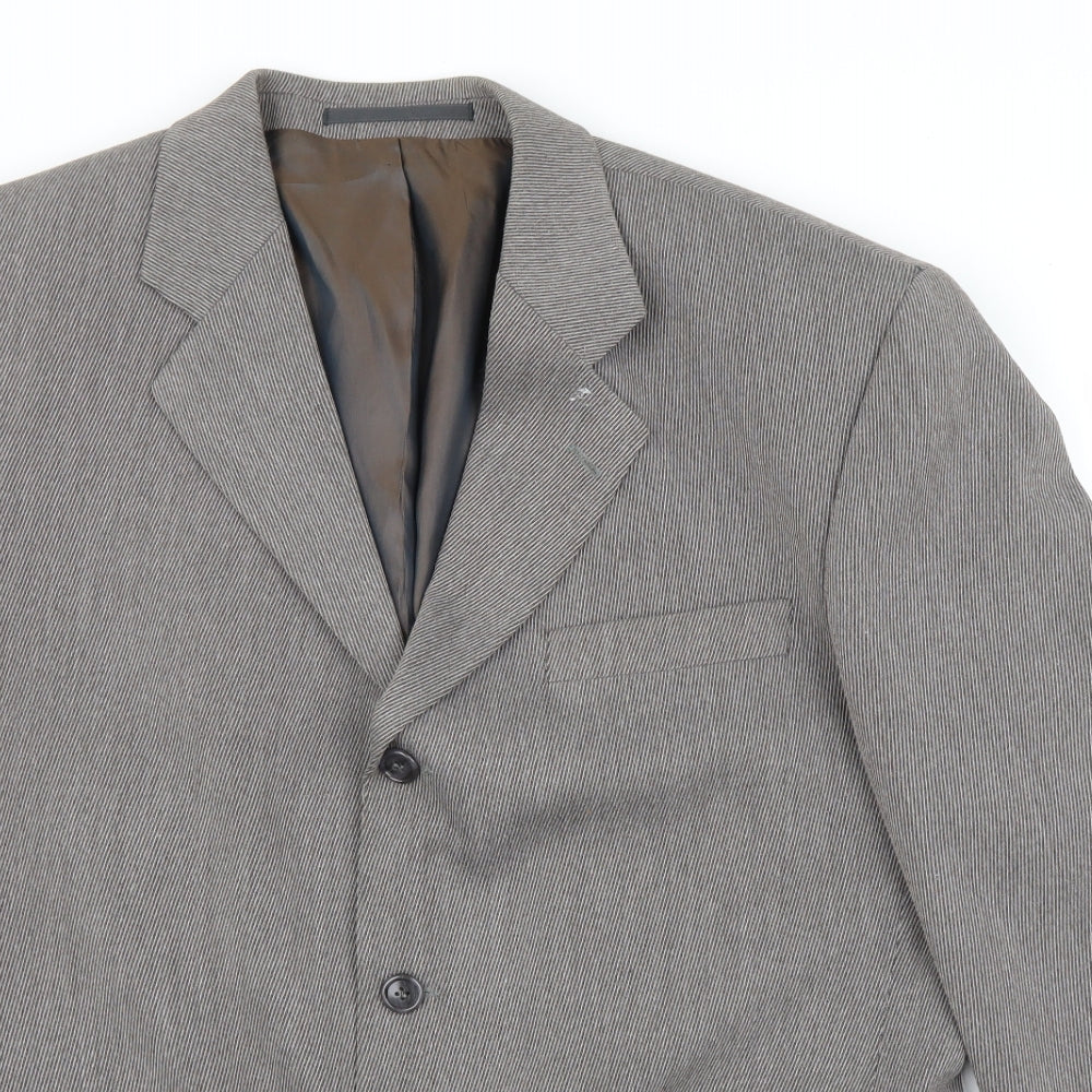 Mens UK Size 42 Burtons Regular Grey Suit Jacket