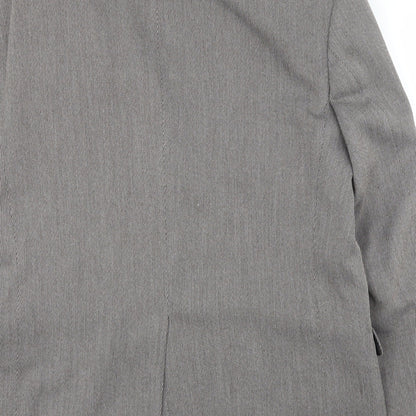 Mens UK Size 42 Burtons Regular Grey Suit Jacket
