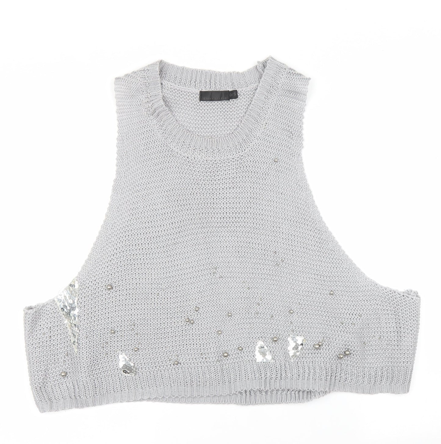 Story of Lola Womens Grey   Basic Tank Size S
