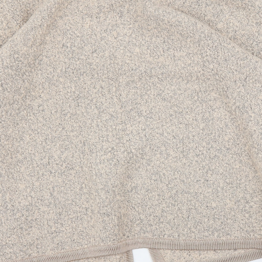 Womens UK Size XL Amoretti Beige Cardigan Jumper