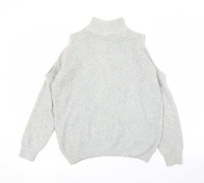 Primark Womens Grey   Pullover Jumper Size S