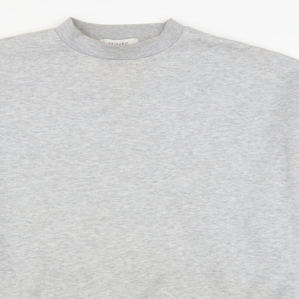 Primark Womens Grey   Pullover Jumper Size S