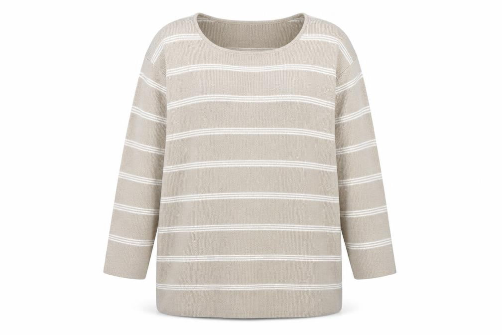 Womens UK Size 16 Berkertex Beige Pullover Jumper