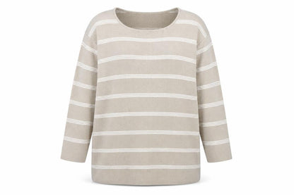 Womens UK Size 16 Berkertex Beige Pullover Jumper