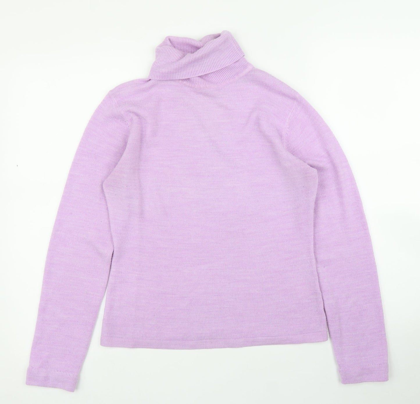Womens UK Size M Liquid Purple Pullover Jumper