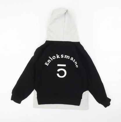 Namesake Girls Black   Pullover Hoodie Size 4-5 Years