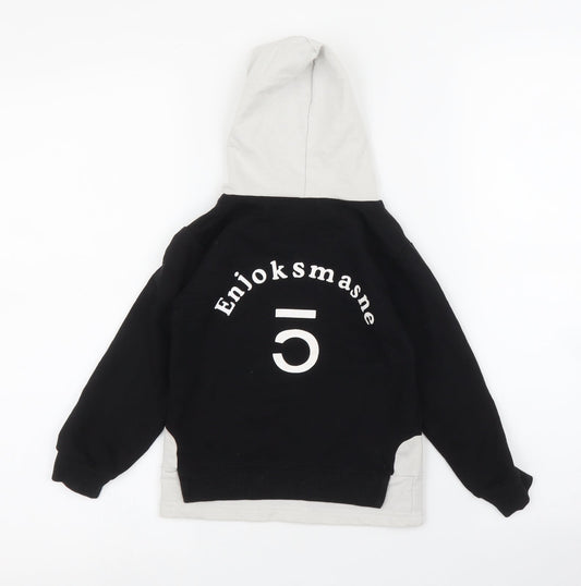 Namesake Girls Black   Pullover Hoodie Size 4-5 Years