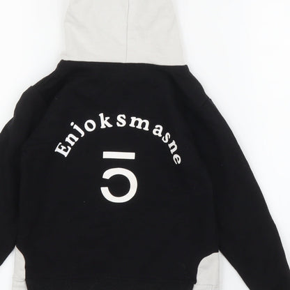 Namesake Girls Black   Pullover Hoodie Size 4-5 Years