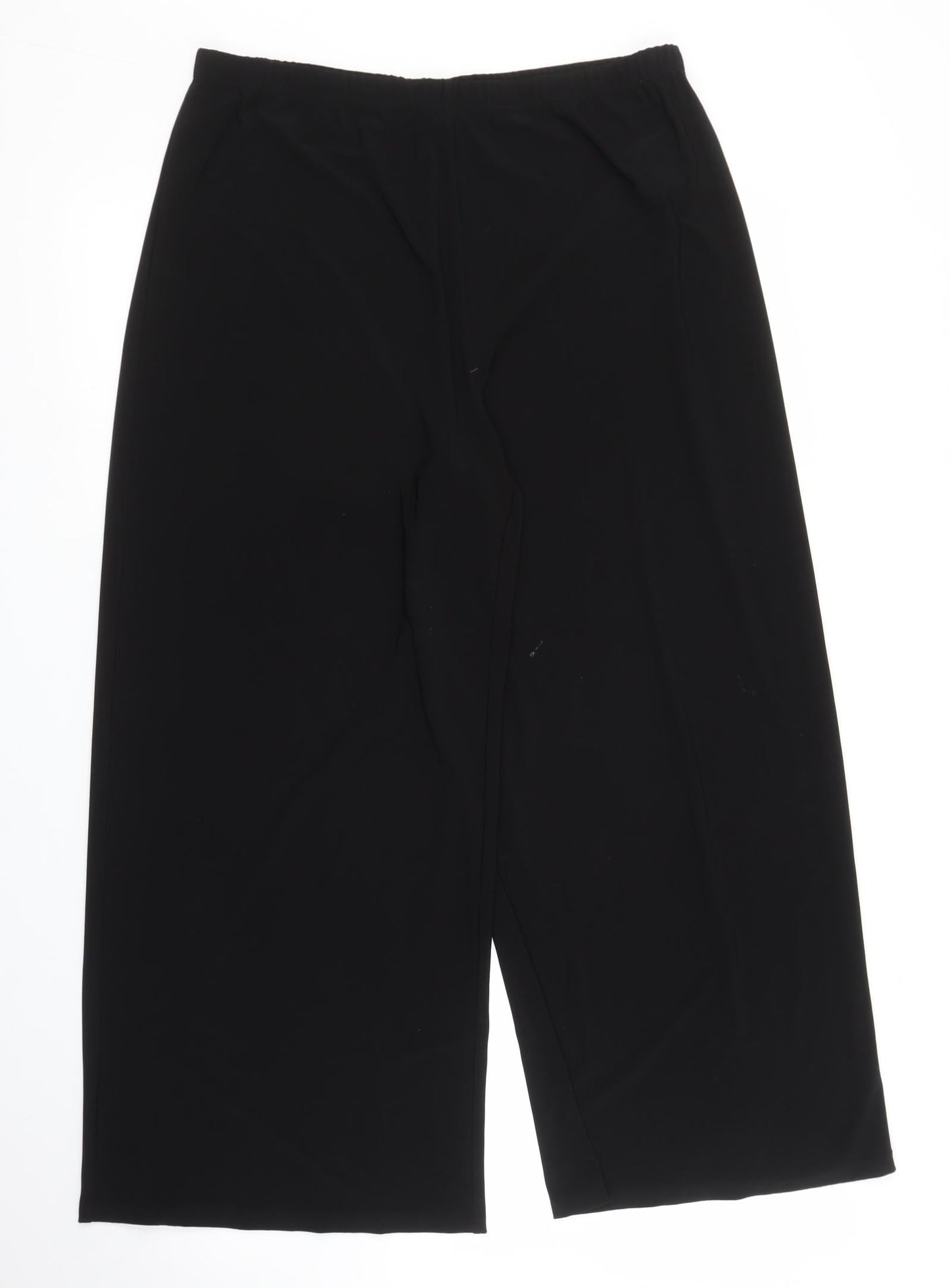 Chianti Womens Black   Capri Trousers Size 16 L25 in