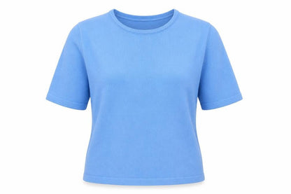 M&S Womens Blue   Basic Blouse Size 12