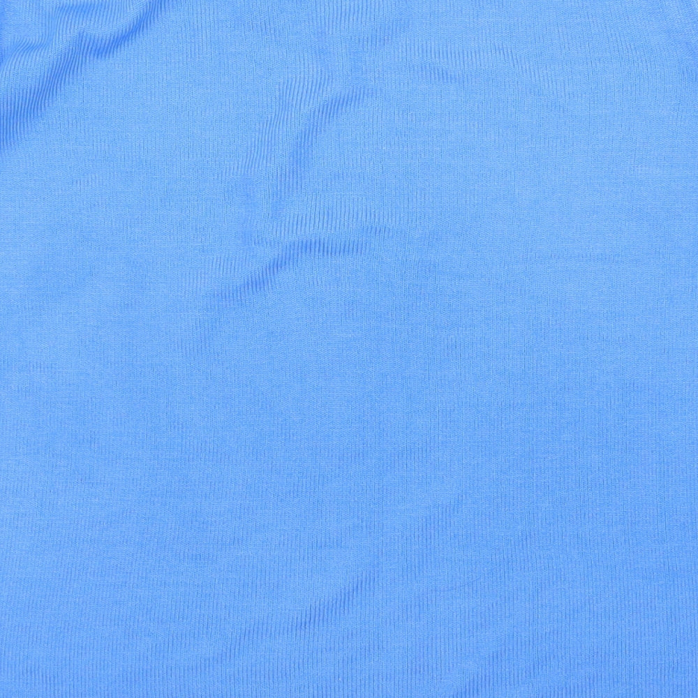 M&S Womens Blue   Basic Blouse Size 12