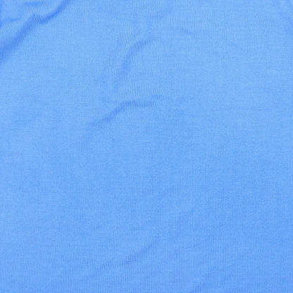 M&S Womens Blue   Basic Blouse Size 12