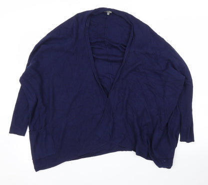 Womens UK Size 8 Phase Eight Blue Cardigan Jumper