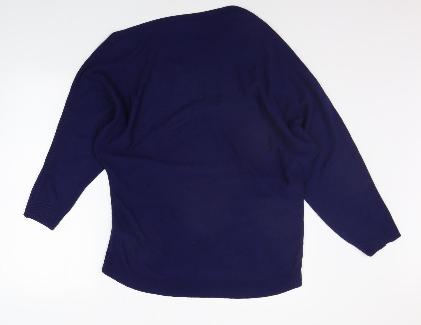 Womens UK Size 14 Very Blue Pullover Jumper