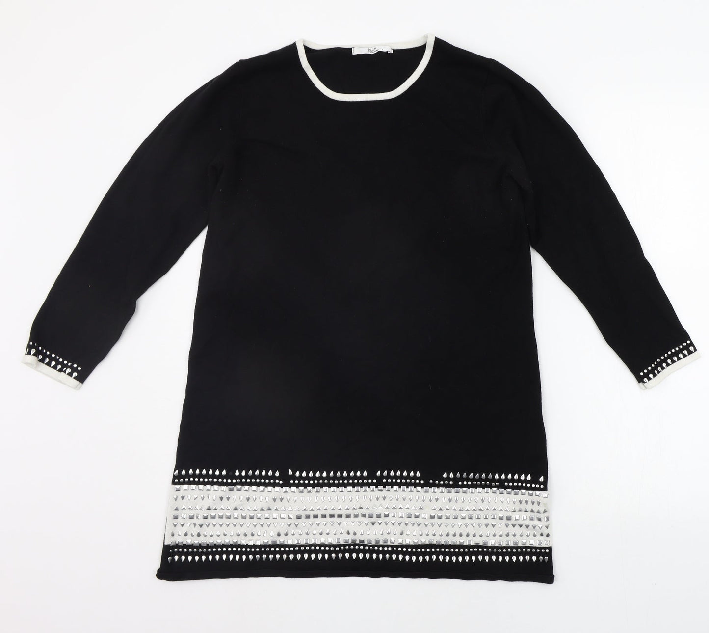 Klass Womens Black   Jumper Dress  Size L