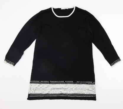 Klass Womens Black   Jumper Dress  Size L