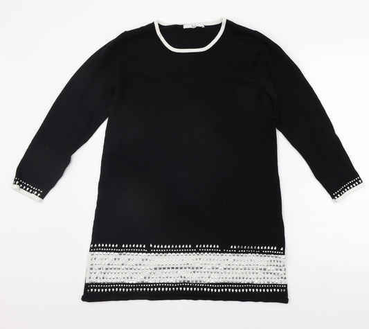 Klass Womens Black   Jumper Dress  Size L