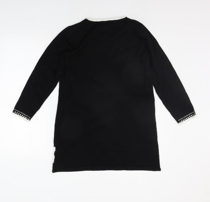 Klass Womens Black   Jumper Dress  Size L