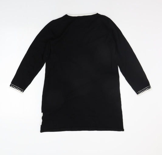 Klass Womens Black   Jumper Dress  Size L