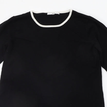Klass Womens Black   Jumper Dress  Size L
