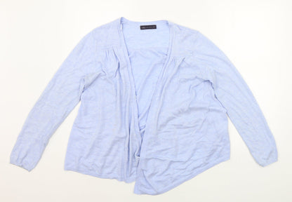 Marks and Spencer Womens Blue   Cardigan Jumper Size 14