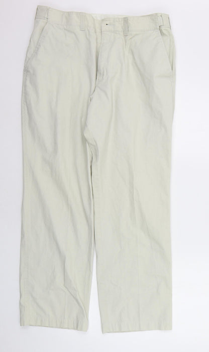 Womens UK Size 34 in BHS Regular Fit  Beige Trousers
