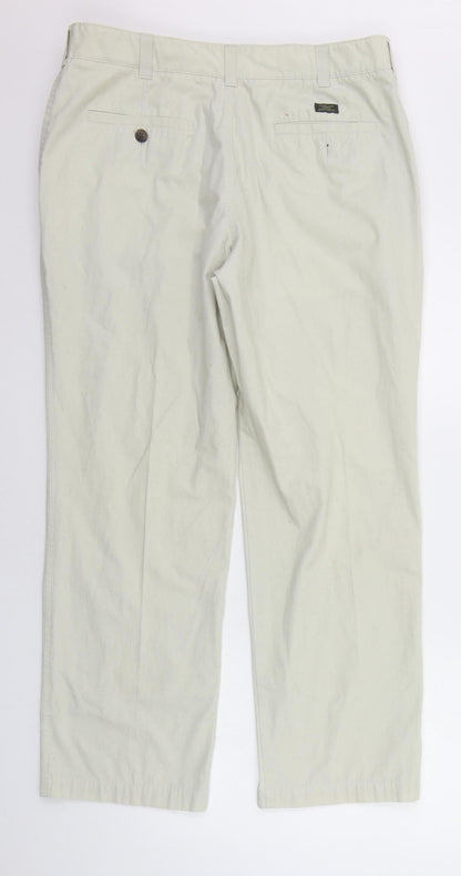 Womens UK Size 34 in BHS Regular Fit  Beige Trousers