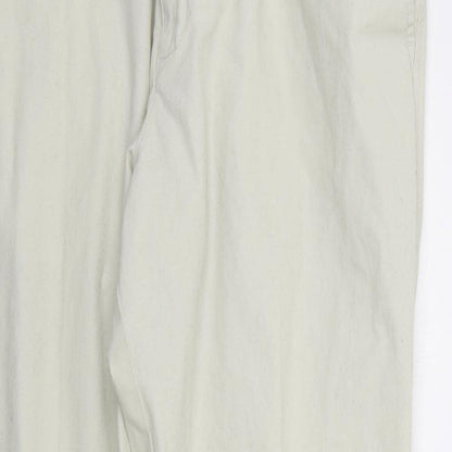 Womens UK Size 34 in BHS Regular Fit  Beige Trousers