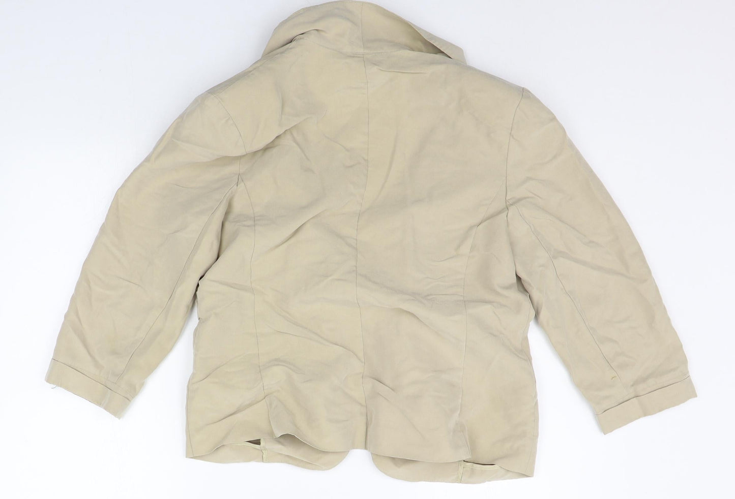 Womens UK Size 12 Atmosphere Beige Cardigan Jumper