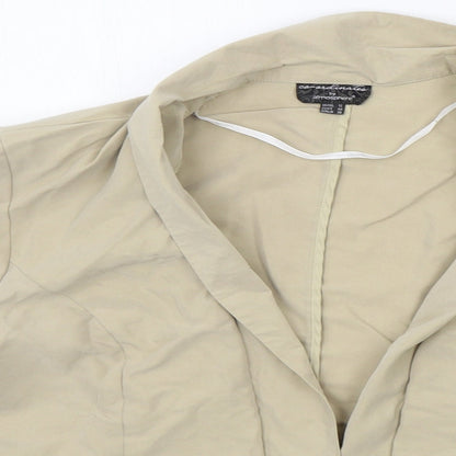 Womens UK Size 12 Atmosphere Beige Cardigan Jumper