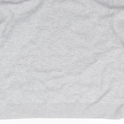H&M Girls Grey   Pullover Jumper Size 7-8 Years  - christams