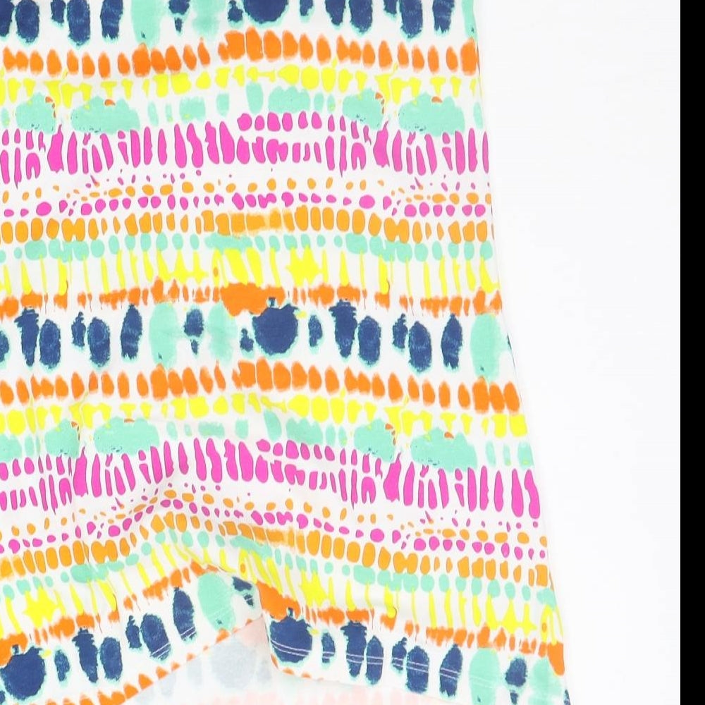 Matalan Womens Multicoloured   A-Line Skirt Size 12