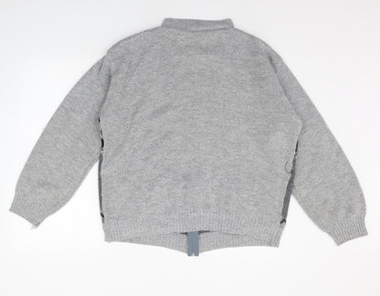 Mens UK Size M Noble Grey Jacket