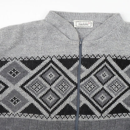 Mens UK Size M Noble Grey Jacket