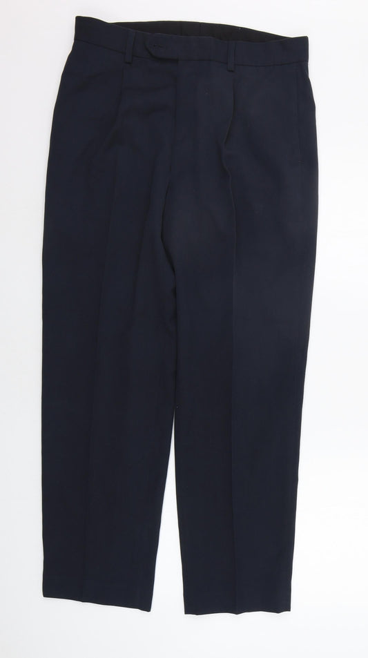 Wilson Mens Blue   Trousers  Size 34 in L31 in