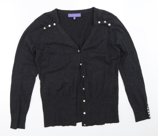 Autonomy Womens Grey   Cardigan Jumper Size 14
