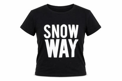 New Look Girls Black   Basic T-Shirt Size M